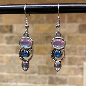 Silver Dangle Earrings- New